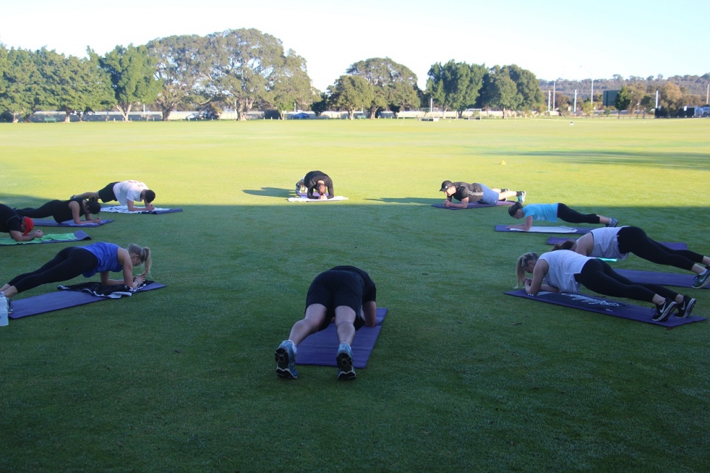 Fine Tune Fitness Gym South Perth - Outdoor core class
